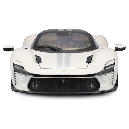 Bburago Signature Series Ferrari Daytona SP3 Die-cast Car (1:18, White)