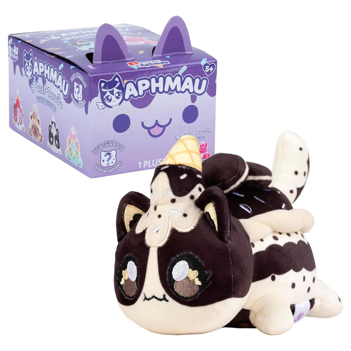 Aphmau MeeMeows Ice Cream Mystery Plush Toy (Assorted, 15.24 cm)