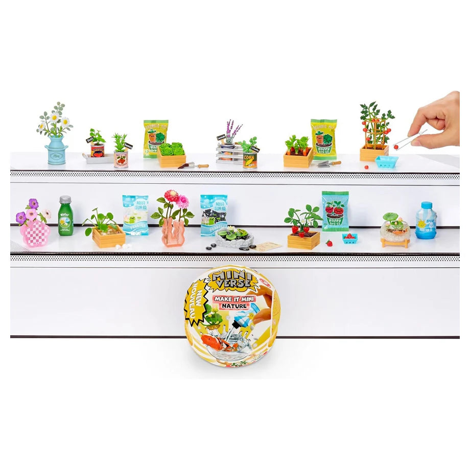 MGA's Miniverse Make It Mini Series 2 Nature Mystery Ball (Set of 8, Assorted)