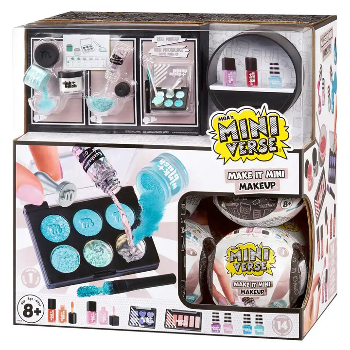 MGA's Miniverse Make It Mini Makeup Set (14 Pieces)