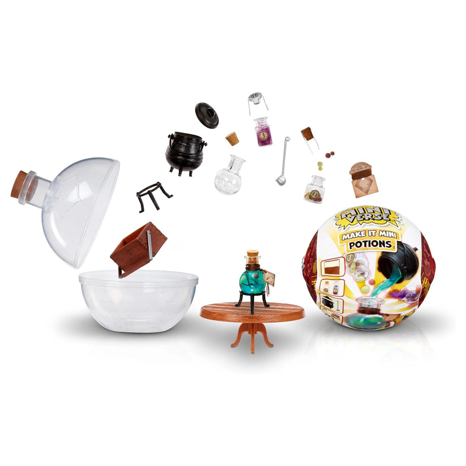 MGA's Miniverse Make It Mini Harry Potter Potions Mini Set 8 Pieces (Assorted)