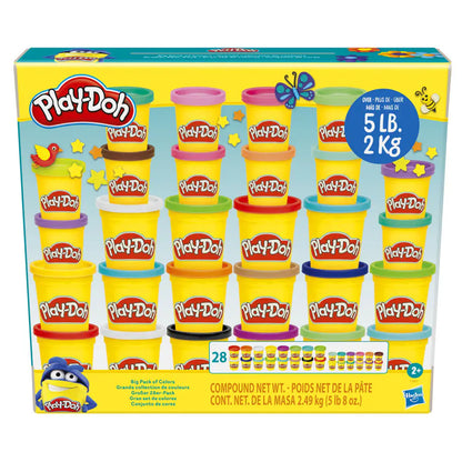 Play-Doh Big Pack of Colors (Set of 28 Cans, 2.27 kg)