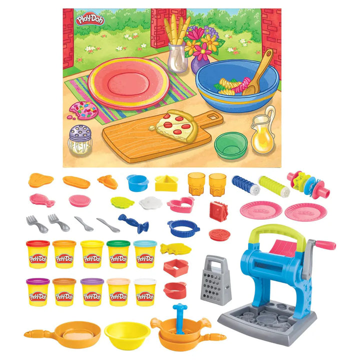 Play-Doh Pasta Dinner Kitchen Playset (35 Pieces)