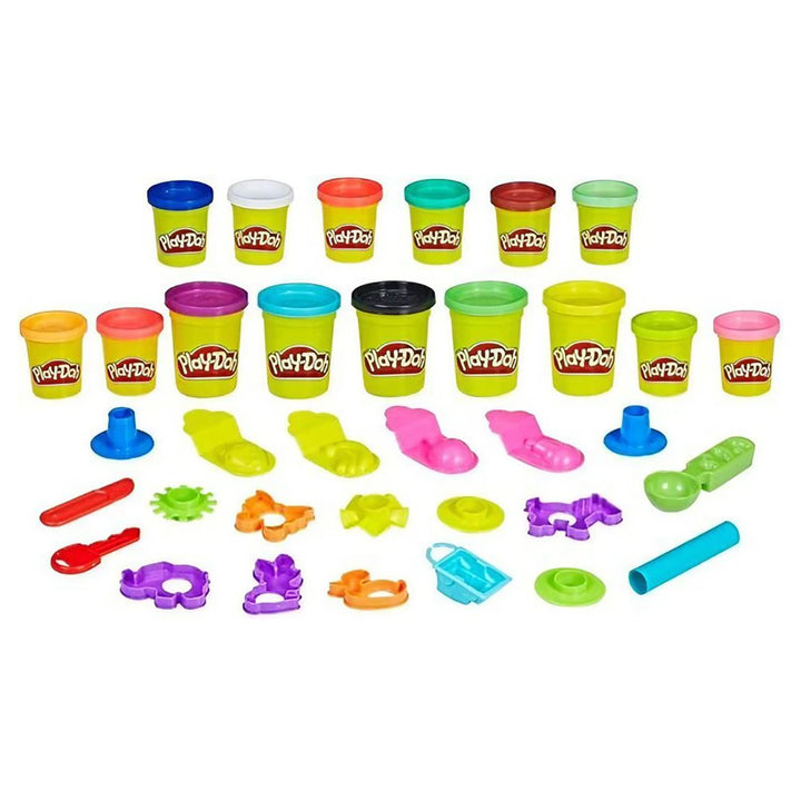 Play-Doh Mountain of Colors Super Set with 20 Colors & Tool Set (1.12 kg)