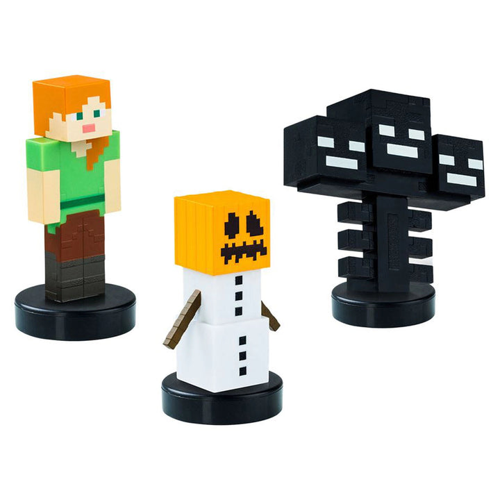 Minecraft 3D Figure Stamper 3-Pack Set (Assorted)