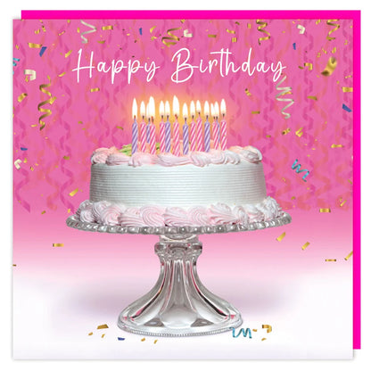 Cardland 3D Lenticular Birthday Cake Greeting Card
