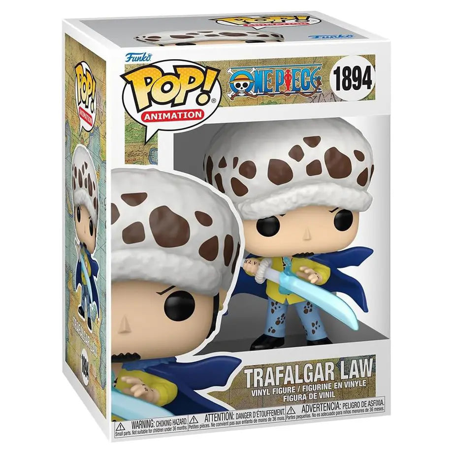 Funko POP! Animation One PieceTrafalgar Law with Anesthesia Vinyl Figure (11.2 cm)