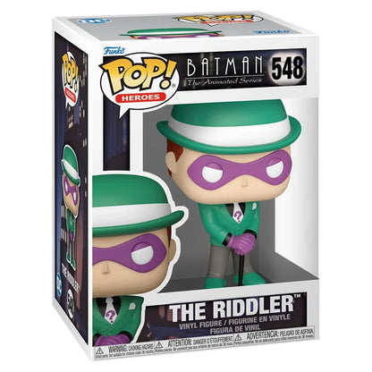 Funko POP! Batman The Animated Series-The Riddler Vinyl Figure (10.5 cm)