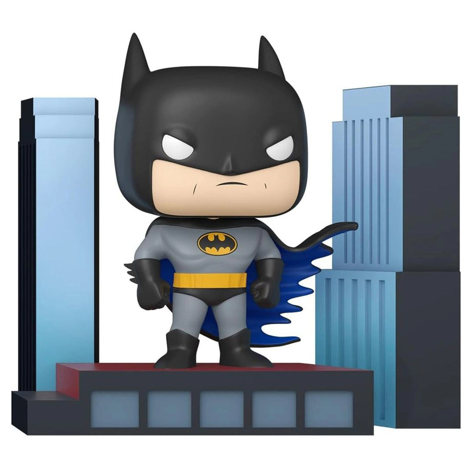 Funko POP! BatmanThe Animated Series- Batman on Rooftop Vinyl Figure (12.9 cm)