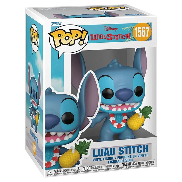 Funko POP! Disney Luau Stitch Vinyl Figure (9.8 cm)