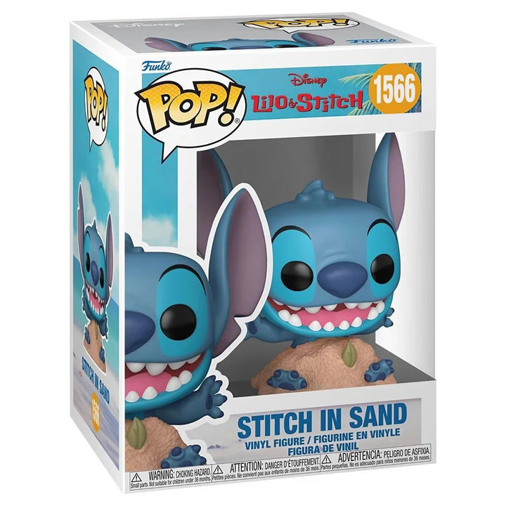 Funko POP! Disney Lilo & Stitch : Stitch in Sand Vinyl Figure (9 cm)