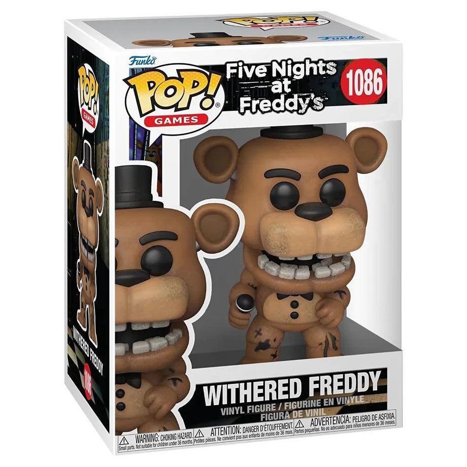 Funko POP! Games Five Nights at Freddy's Withered Freddy Vinyl Figure (10.9 cm)