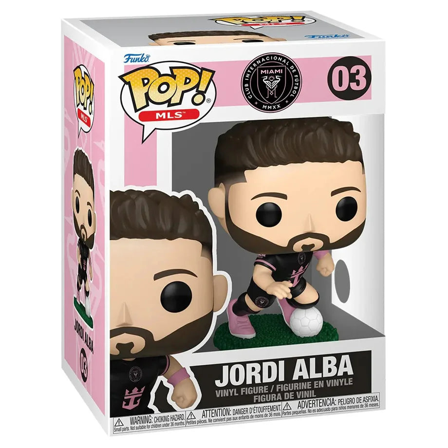 Funko POP! MLS- Inter Miami: Jordi Alba Vinyl Figure (10 cm)