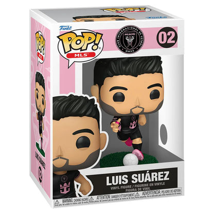 Funko POP! MLS- Inter Miami: Luis Suarez Vinyl Figure (10 cm)