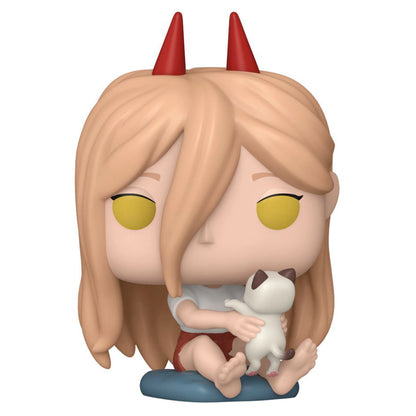 Funko POP! Animation Chainsaw Man: Power with Meowy Vinyl Figure (9.53 cm)(Assorted)