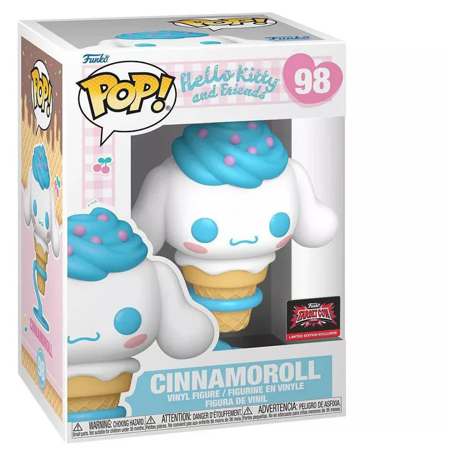 Funko POP! Sanrio Cinnamoroll as Ice Cream Cone Vinyl Figure (11.43 cm)