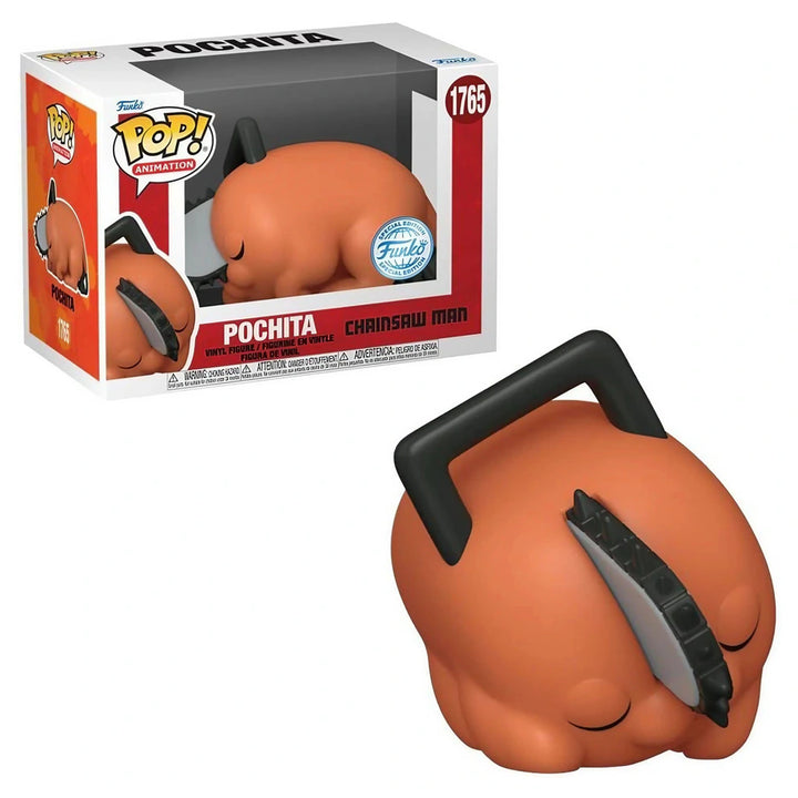 Funko POP! Animation- Chainsaw Man: Pochita (Sleeping) Vinyl Figure (7.1 cm)