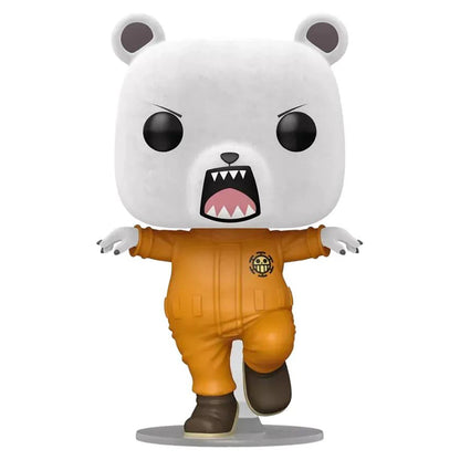 Funko POP! Animation One Piece: Bepo (Flocked) Vinyl Figure (9.7 cm)
