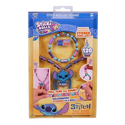 Sticki Rolls Disney Lilo & Stitch Stitch Bracelet and Necklace Set (Assorted)