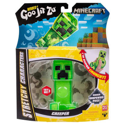 Heroes of Goo Jit Zu Stretchy Characters Minecraft Creeper Figure