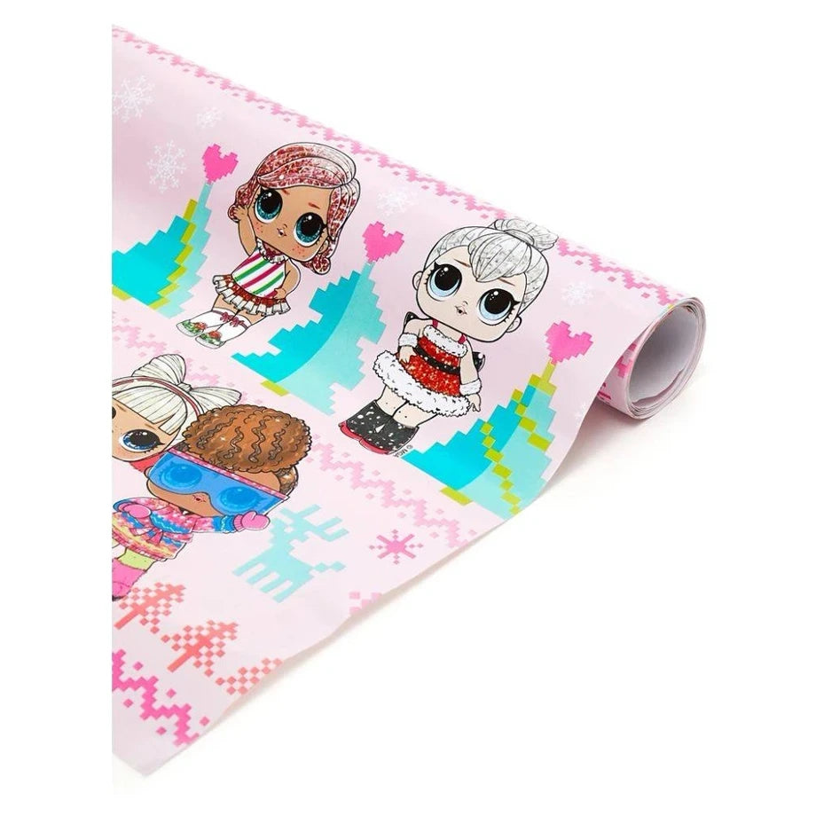 MGA L.O.L Surprise! Gift Roll Wrap (2 m, Pink)