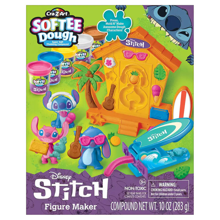 Cra-Z-Art Disney Lilo & Stitch Softee Dough Stitch Figure Maker Kit