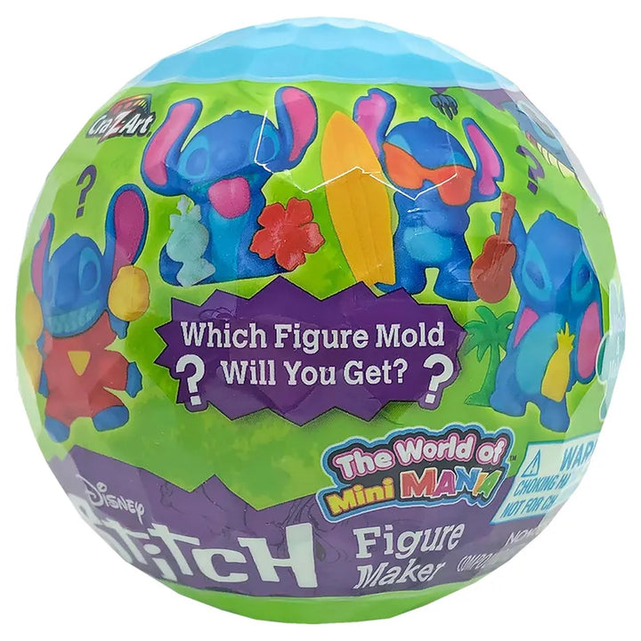 Cra-Z-Art Disney Lilo & Stitch The World of Mini Mania Figure Maker Mystery Ball (Assorted)