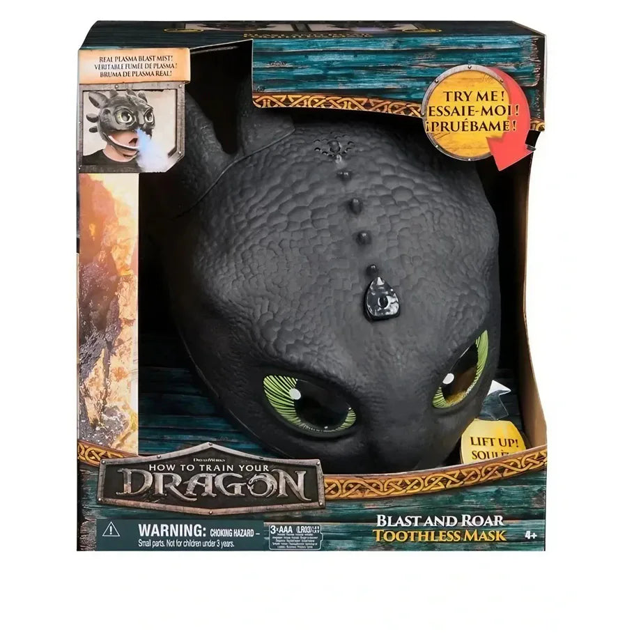 DreamWorks How to Train Your Dragon Blast and Roar Toothless Mask