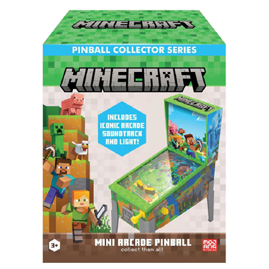 Minecraft Pinball Collector Series Mini Arcade Pinball Game