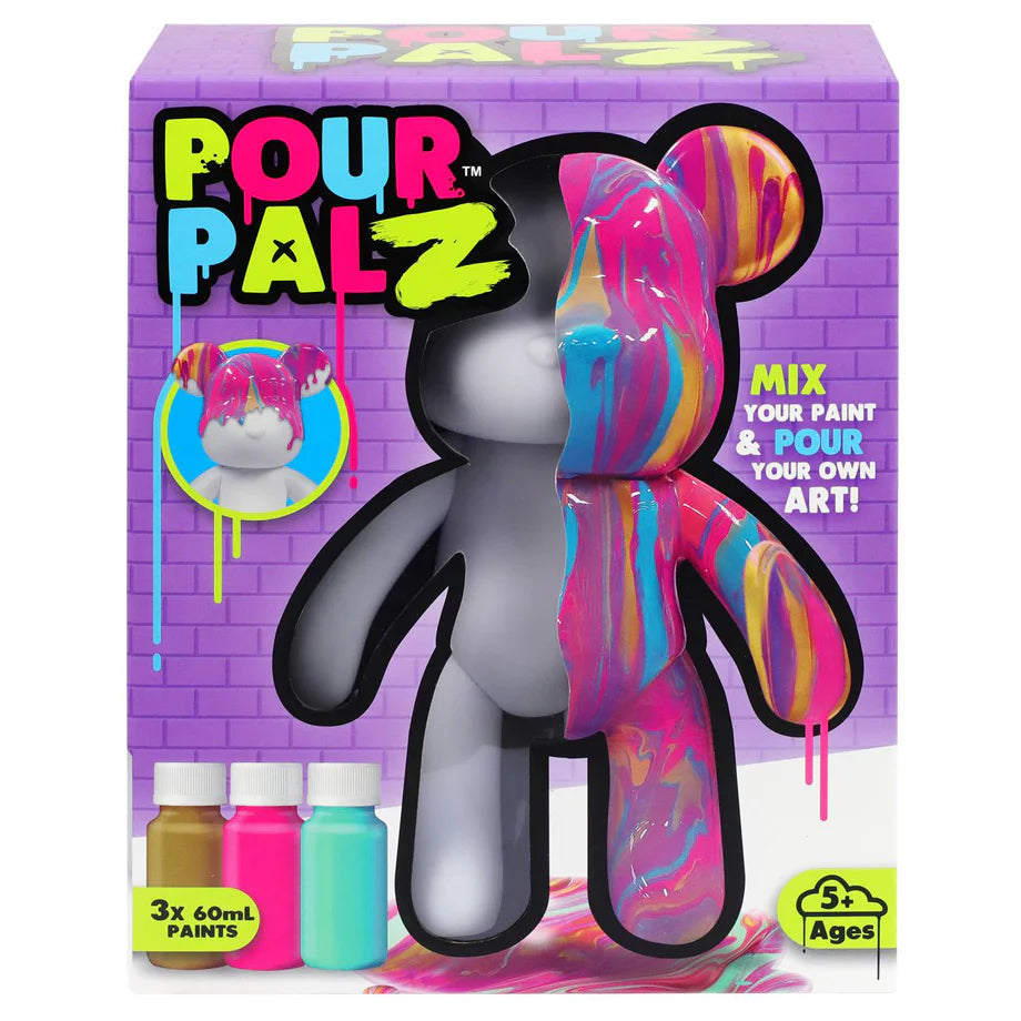 Pour Palz Large Paint Bear Golden Dream Wave 1 Kit