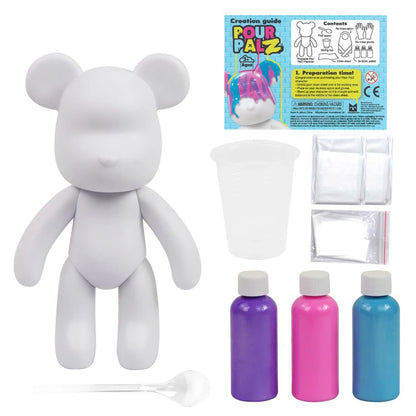 Pour Palz Large Paint Bear Berry Blast Wave 1 Kit