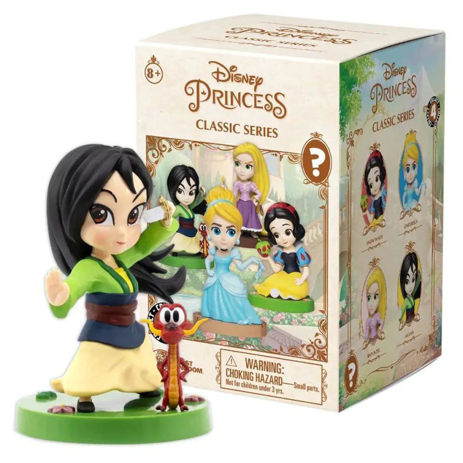 YuMe Beast Kingdom Disney Princess Classic Series Figure (8 cm, Assorted)