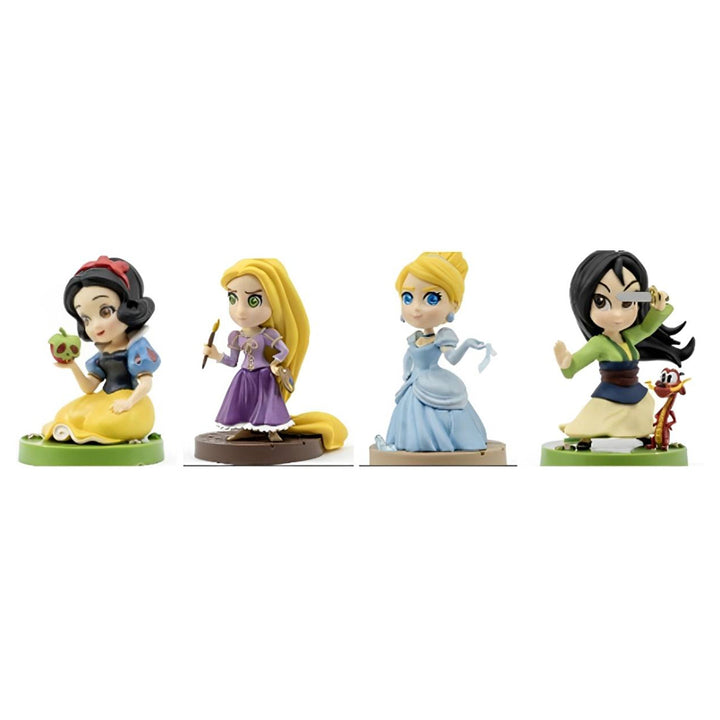 YuMe Beast Kingdom Disney Princess Classic Series Figure (8 cm, Assorted)