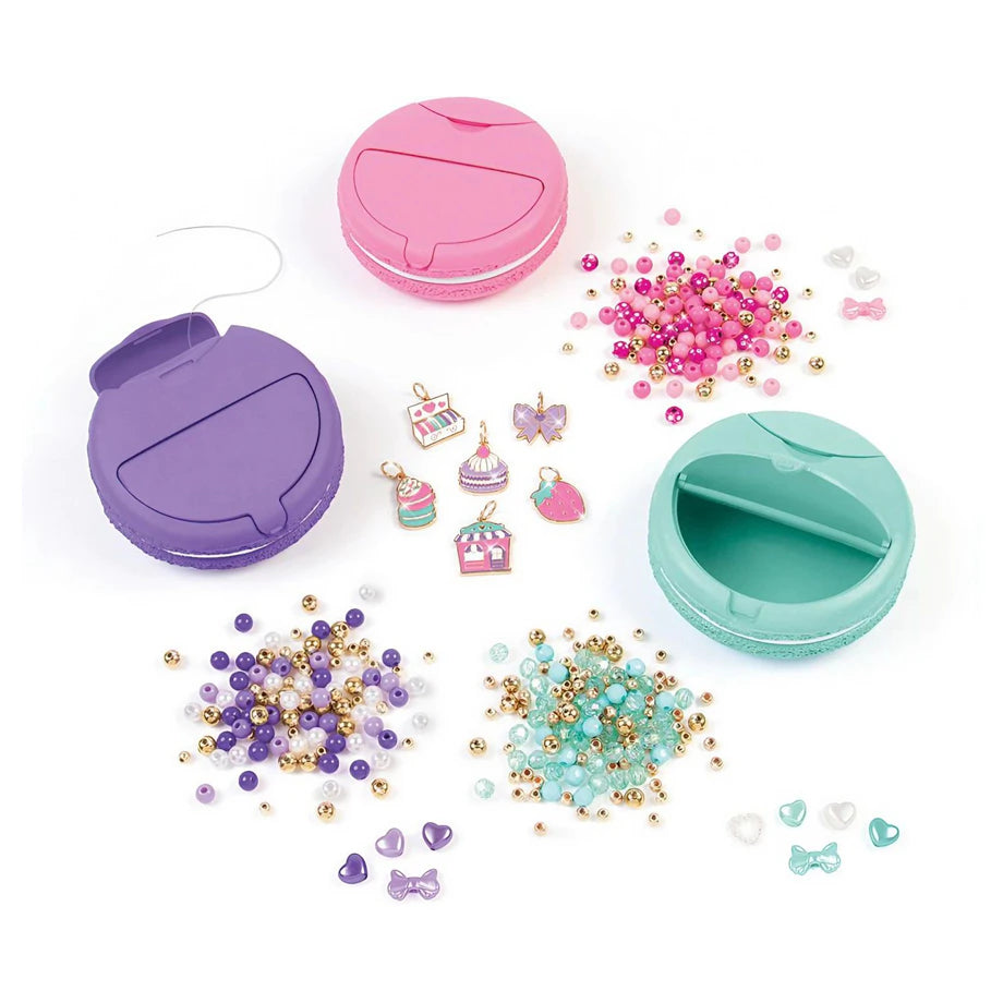 Make It Real DIY Macaron Bracelet Maker Kit (395 Pieces)