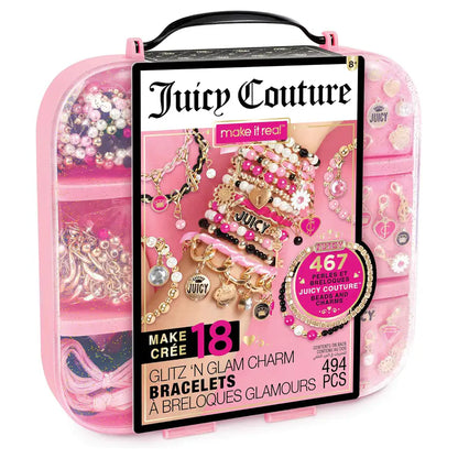 Make It Real Juicy Couture Glitz ‘N Glam Charm Bracelets Kit (494 Pieces)