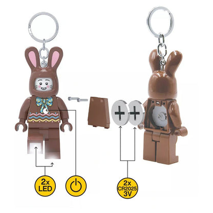 LEGO Iq Minifigures Easter Keychain Light 7.6 Cm (Assorted)