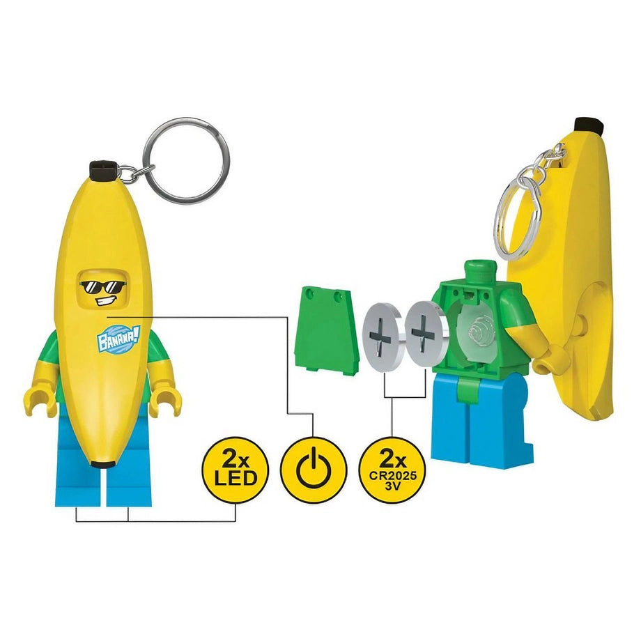 LEGO Iq Minifigures Buffet Keychain Light (7.6 Cm, Assorted)