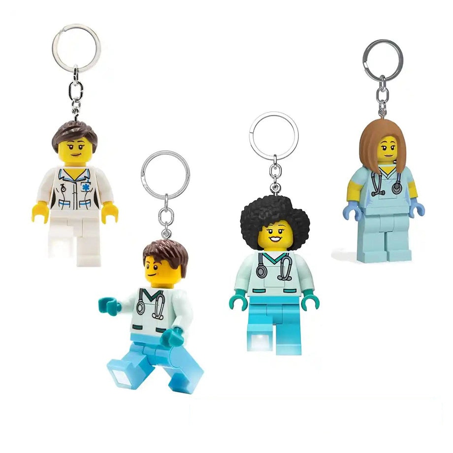 LEGO Iq Minifigures Medical Profes Keychain Light 7.6 Cm (Assorted)