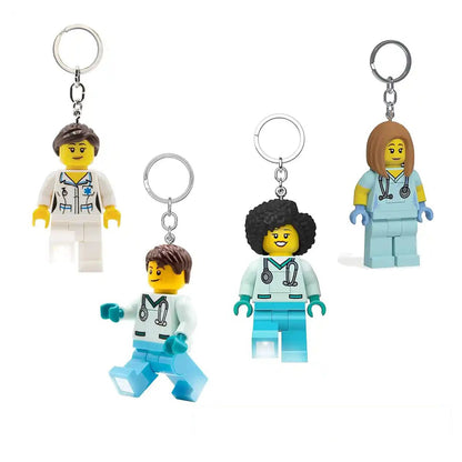 LEGO Iq Minifigures Medical Profes Keychain Light 7.6 Cm (Assorted)