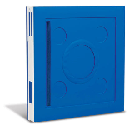 LEGO Locking Notebook With Gel Pen, 192 Pages, Hardcover (Blue)