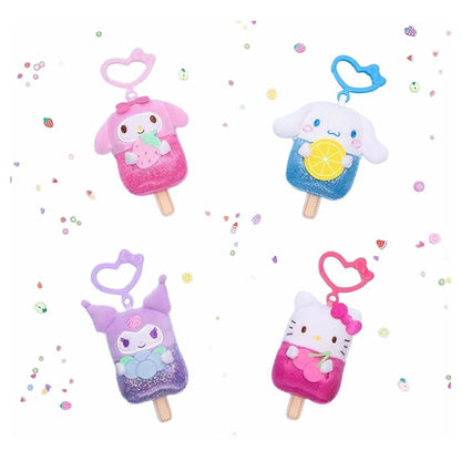 Sanrio Hello Kitty and Friends Ice Cream Collection Clip-On Plush 10.16 cm (Assorted)