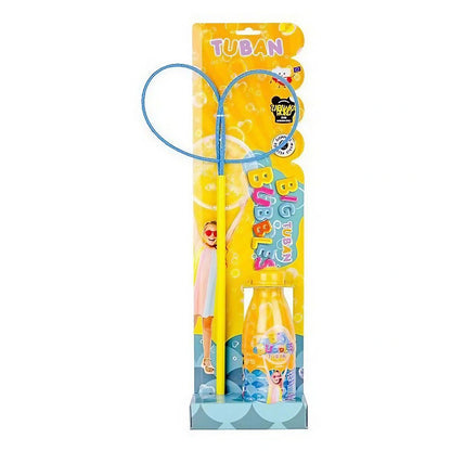 Tuban Big Bubbles Pro Butterfly Wand with 400 ml Liquid Set (40 cm)