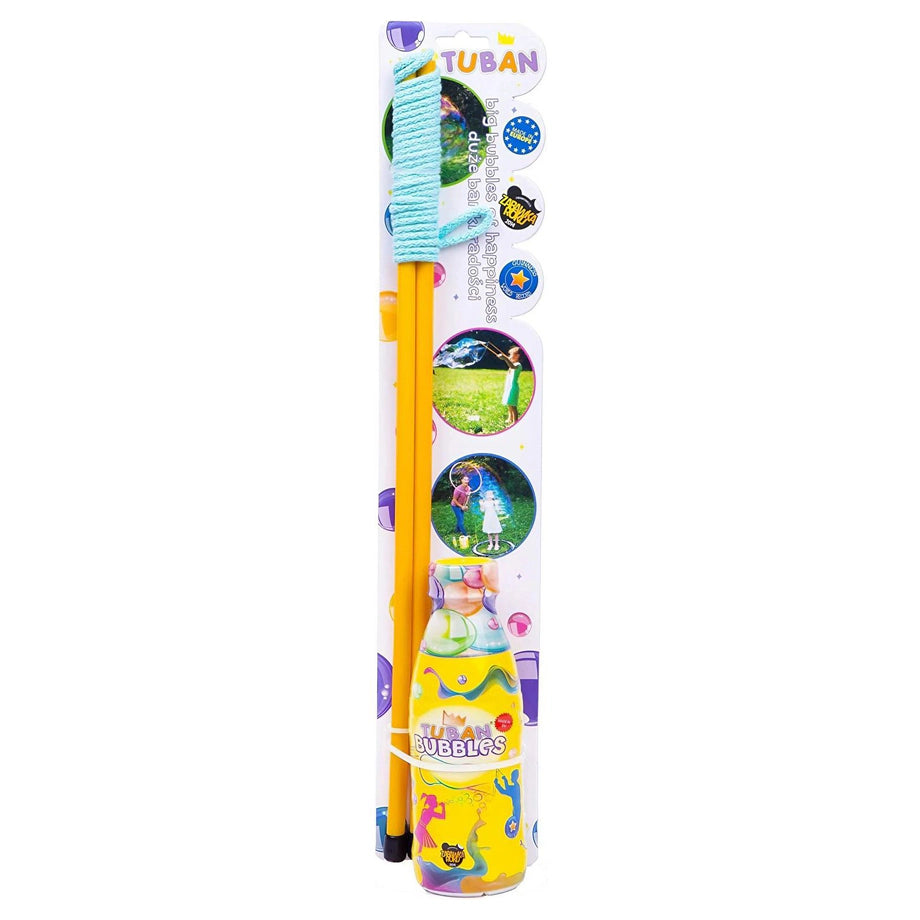 Tuban Big Bubbles Glasses Wand With Liquid Set (400ml)