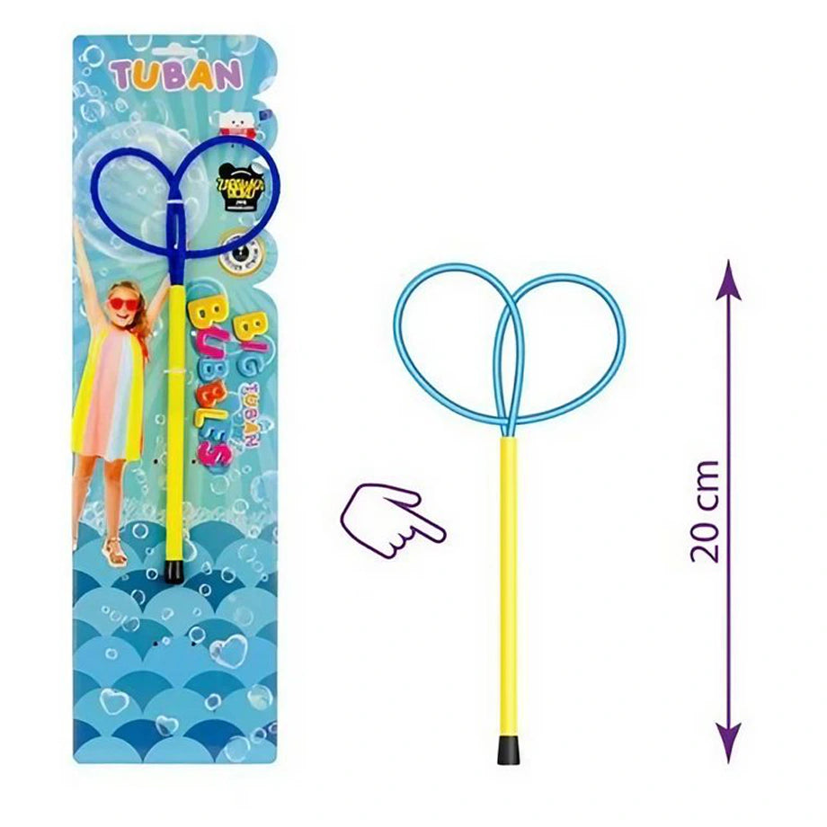 Tuban Big Bubbles Mini Butterfly Ring Soap Bubble Wand
