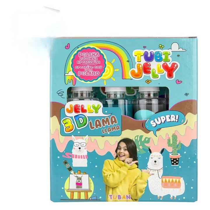 Tuban Tubi Jelly 3D Lama Llama Activity Kit (3 colors)