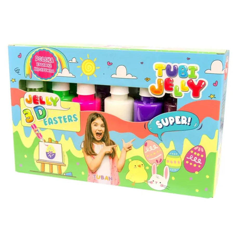 Tuban Tubi Jelly 3D Easters Activity Kit (6 Colors)