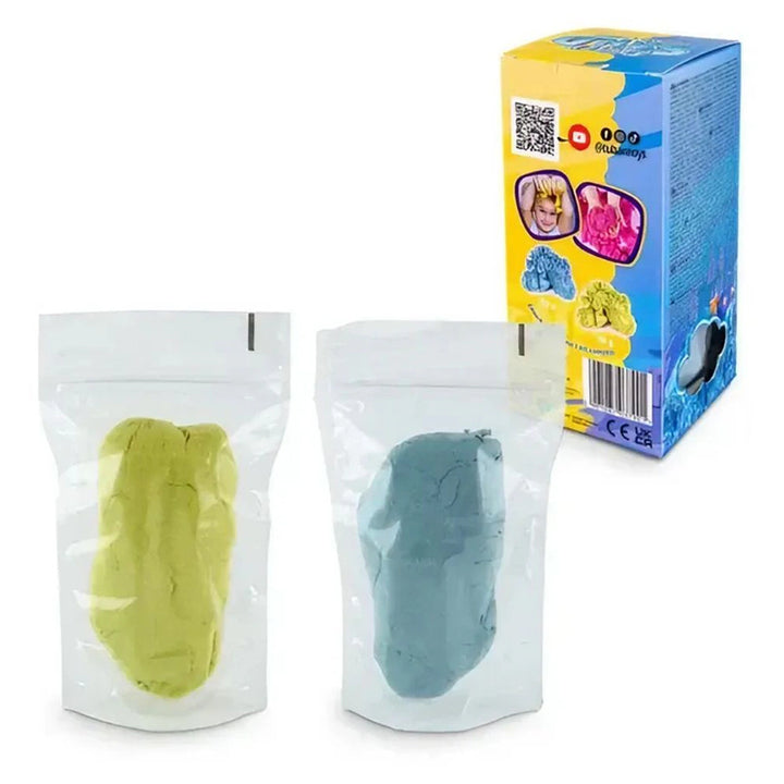Tuban Fluffy Sand 2-Colors Set (Blue/Yellow)