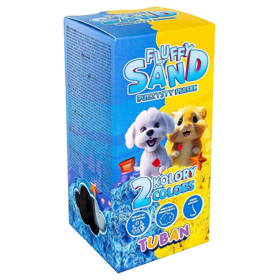 Tuban Fluffy Sand 2-Colors Set (Blue/Yellow)
