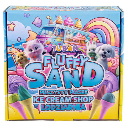 Tuban Fluffy Sand Ice Cream Shop Playset
