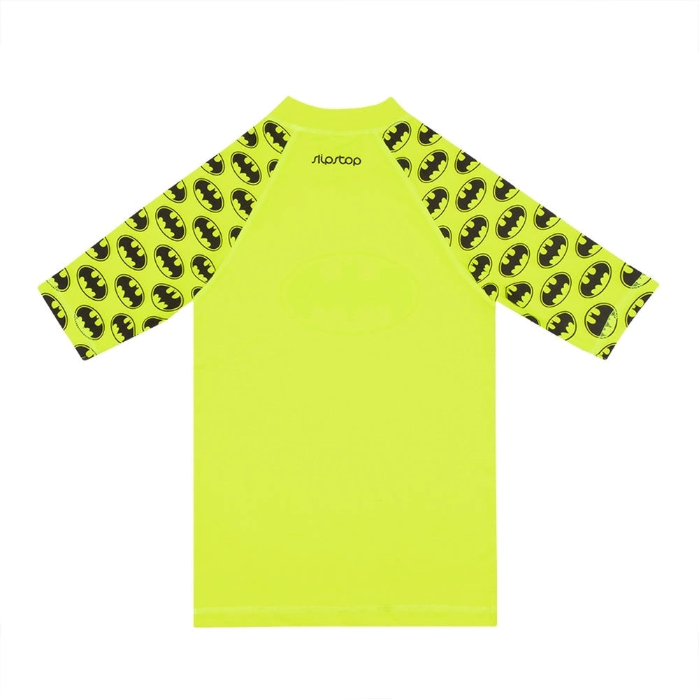 Slipstop Gotham Junior Rashguard for Boys (Neon Yellow)